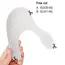 1/4/8/16Pairs Protector Shoe Anti Crease Bending Crack Toe Cap Support Shoe Head Stretcher Lightweight Sneakers Protector