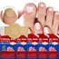 Nail Repair Patches Toenail Fungus Patch Sticky Toenail Care Nail Ingrown Correction Sticker Paronychia Disposable Toe Patch