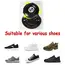 1Pair Automatic Shoelaces Without Ties Install Simple Swivel Buckle Laces Thick Rope Tennis Sneakers Shoelace Shoe Accessories