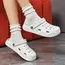 Summer Comfortable Clogs Slippers for Women Lightweight Anti Slip Beach Sandals Woman Fashion White EVA Waterproof Garden Shoes