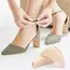 10pcs Sponge Forefoot Insert Pads Adjustment Reduce Shoe Size Pain Relief High Heel Filler Insoles Forefoot Toe Plug Cushion Pad