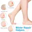 10-100pcs Gel Heel Protection Foot Patches Adhesive Blister Pads Hydrocolloid Heel Liner Shoes Stickers Pain Plaster Foot Care