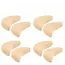 10pcs Sponge Forefoot Insert Pads Adjustment Reduce Shoe Size Pain Relief High Heel Filler Insoles Forefoot Toe Plug Cushion Pad