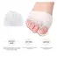 Forefoot Pads Shoe Pad Silicone Insoles Orthopedic Comfortable Shoe Insoles Women Toe separator Foot Care Products Pain Relief