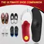 Orthotic Insole Men High Arch Support Flatfoot Orthopedic Insoles For Feet Ease Pressure Plantar Fasciitis Pain Relief Shoe Sole