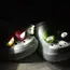 2/4/8Pcs Waterproof Shoe Lights for Clogs Shoe Charms Accessories for Crocs Shoes 3 Light Modes Headlights for Camping Running