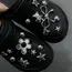 18pcs Detachable Diamond-Encrusted Electroplated Bear Shoe Accessories, Suitable For Clogs, Beach Shoes And Sandals