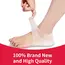 1Pair 2-6cm Insoles for Plantar Fasciitis Shoe Sole Invisible Height Increased Insole Silicone Heel Socks for Women Men Insoles