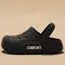 2026 Summer EVA Hole Shoes For Men Women Closed Toe Thick Sole Non Slip Outdoor Beach Slippers Cloud Feel Slides