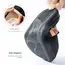 Winter men's slippers memory cotton shoe pad TPR large sole flat bottom anti slip warm and comfortable indoor knitted shoes