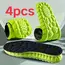 2Double/4Piece Pack Comfortable, soft, and breathable sports insoles Height-increasing pad Daily shoe use Unisex Comfort Pad