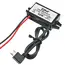 10W 15W 24W 12V to 5V 2A 3A DC-DC Step Down Buck Converter Power Supply Module Mini USB Micro USB Male Female Type-C Adapter