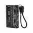 21700 Battery Holder Power Bank Case PD 20W Fast Charging Built-in Cable Detachable Power Bank DIY Battery Case
