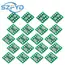 20/50/100pcs SMD to DIP Adapter Converter SOP8 SSOP8 TSSOP8 Adapter Board Module Adapters Plate 0.65mm 1.27mm