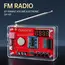 RDA5807 87-108MHz FM Radio DIY Radio Soldering Kit Suitable for School Teaching and DIY Enthusiasts Etc.