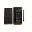 25 in 1 mini screwdriver set, flat head and cross shaped small screwdrivers, suitable for electronic products