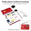 RDA5807 87-108MHz FM Radio DIY Radio Soldering Kit Suitable for School Teaching and DIY Enthusiasts Etc.