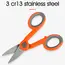 Aramid Scissors Fiber Optic Tool Fibre Stripping Scissors Optical Fiber Hand Tool