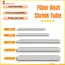 Heat Shrinkable Tube 40mm 45mm 60mm 1pin 2pin Smoove Fiber Optic Splice Protector Tubo Cable Heat Shrink Tube Protector Sleeves