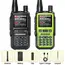 1/2PCS BAOFENG UV-5R Mini Walkie Talkie Dual PTT Wireless Bluetooth Programming Multi-Band Type-C Charge Long Range Ham Radio