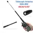 ABBREE AR-775 Telescopic Antenna SMA-Female/Male/BNC Dual Band Antenna For Quansheng UV K5 K6 Baofeng UV-5R BF-888S 21 Ham Radio