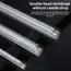 Heat Shrinkable Tube 40mm 45mm 60mm 1pin 2pin Smoove Fiber Optic Splice Protector Tubo Cable Heat Shrink Tube Protector Sleeves