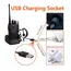2pcs Baofeng BF-88E Portable Wireless Handheld Walkie16CH UHF 446.00625-446.19375MHz 12.5KHz Channel Separation with USB Charger