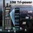 BAOFENG UV-32 GPS Walkie Talkie 10W Multi Band Bluetooth Programming Wireless Copy Frequency NOAA Long Range Ham Two Way Radio