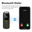 SERVO B25 Button Mini Mobile Phone 2 SIM Standby Bluetooth Dialing Surround Wear Blacklist Smallest Backup Cellphones for Sports