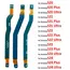 New For Samsung S20 S21 S22 S23 S24 Plus Ultra Fe 4G 5G Signal Antenna Main Board Connector LCD Motherboard Flex Cable