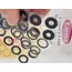 Emmahelp 10pcs A+ Back Camera Glass for iPhone 11 12 13 14 15 Pro Max 13Mini XR XS 14Plus Rear Camera Cover Lens 3M Sticker
