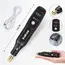 Mini Electric Drill USB Rechargeable Cordless Engraving Pen Dremel Tools Rotary Tool Cordless Hand Drill Mini Polisher for Hand