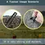 Ultralight Backpacking Trowel Shovel Small Potty Multitool with Longer Handle Design Essential for Hiking Camping and Survival