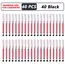 iLMH 1-40PCS Deep Hole Long Nib Head Markers For Metal Perforating Pen Waterproof Bathroom Woodworking Decoration Multi-Purpose