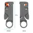 Stripping Pliers Decrustation Wire Cable Tools Stripper Stainless Steel  Hexagon Wrench Accessory Insulated Electrical Straight