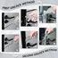 Multi-Functional Firefighters Tools Stainless Steel Lock Picking Fire Tool Fast Opener Practical Locksmith Kit for Professionals