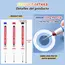 iLMH 1-40PCS Deep Hole Long Nib Head Markers For Metal Perforating Pen Waterproof Bathroom Woodworking Decoration Multi-Purpose