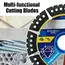 Multi Material Cutting Blades Metal Tile Stone Plastic Angle Grinder Saw Blades for Alloy Cast Iron Marble Tool Accessories