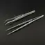 Industrial Tweezers Electronics Anti-static Curved Straight Tip Precision Stainless DIY Hand Tools Sets Forceps Phone Repair