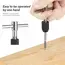 T-Handle Wrench  M3 M4 M5 M6 M8 Hand Tap Reamer Thread Tapping Tool Set Adjustable Machine Screw Thread Tapping Drill Bit