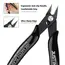 2Pcs Mini Nose Cutting Plier Electrical Wire Cable Cutter  Metal Side Snips Flush Pliers Convenient Durable Tool