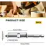 Spring-Loaded Screw Holder Drill Bit Anti-Drop Screwdriver Bit Fixing Clamp Set Screw Holder Drill Bit Phillips Screwdriver Bit