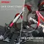 Hi-Spec 1/4 Ratchet Double Head Fast Ratchet Wrench Double-Ended Mini Socket Wrench Set Bicycle Workshop Tool Hand Tools