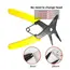 Circlip Pliers 2 in 1 Internal and External Dual Purpose Pliers External Spring Pliers Large Retaining Ring Removal Tool 1pcs