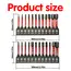 12/24 Piece Industrial-Grade Durable Impact Bit Set, Made of S2 Alloy Steel, Impact-Resistant and Anti-Breakage, Dual Standard (Imperial/Metric) Anti-Slip Precision Bits, the Best Partner for Power Tools, Recommended by Maintenance Engineers