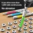 GREENERY Rainbow Hex Key Allen Wrench Screwdriver Bit Set Electric Power Drill Color-Coded Strong Durable Magnetic Repair Tools