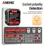 ANENG AC27/AC28 Digital Socket Power Tester  50Hz/60Hz Socket Polarity Detector Voltage Tester Circuit Breaker Finder EU/US Plug
