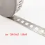 Nickel Plating Strip 0.15x27mm 18650 Lithium Battery Pack 20.25mm Spacing 2 Parallel Spot Welding Nickel Plated Belt
