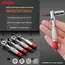 Hi-Spec 1/4 Ratchet Double Head Fast Ratchet Wrench Double-Ended Mini Socket Wrench Set Bicycle Workshop Tool Hand Tools