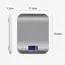 New 5kg/1g Portable Kitchen Scale Coffee Electronic Scale Stainless Steel Surface LCD Backlit Kitchen Food Scales Weighing Tool